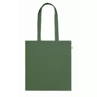   Sacosa de cumparaturi, 2410E24805, Everestus, 38 x 42 cm, Bumbac, Verde inchis