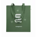 Sacosa de cumparaturi, 2410E24805, Everestus, 38 x 42 cm, Bumbac, Verde inchis