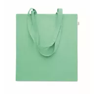   Sacosa de cumparaturi, Everestus, 2601E14368, 38x42 cm, Bumbac, Verde Mint
