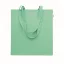Sacosa de cumparaturi, Everestus, 2601E14368, 38x42 cm, Bumbac, Verde Mint
