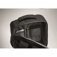   Rucsac laptop, 15 inch, 2410E22143, Everestus, 41 x 29 x 11 cm, rPET, Negru