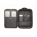 Rucsac laptop, 15 inch, 2410E22143, Everestus, 41 x 29 x 11 cm, rPET, Negru