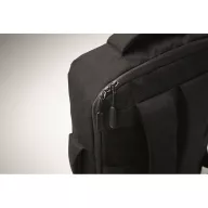   Rucsac laptop, 15 inch, 2410E22143, Everestus, 41 x 29 x 11 cm, rPET, Negru