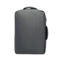   Rucsac laptop, 15 inch, 2410E22141, Everestus, 41 x 29 x 11 cm, rPET, Gri piatra