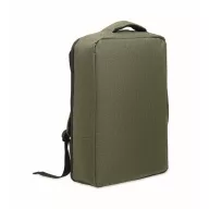   Rucsac laptop, 15 inch, 2410E22145, Everestus, 41 x 29 x 11 cm, rPET, Verde militar