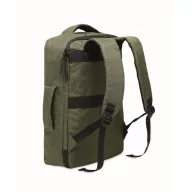   Rucsac laptop, 15 inch, 2410E22145, Everestus, 41 x 29 x 11 cm, rPET, Verde militar