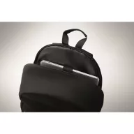   Rucsac laptop, 15 inch, 2410E22136, Everestus, 34 x 45 x 13 cm, Bumbac, Negru