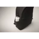 Rucsac laptop, 15 inch, 2410E22136, Everestus, 34 x 45 x 13 cm, Bumbac, Negru