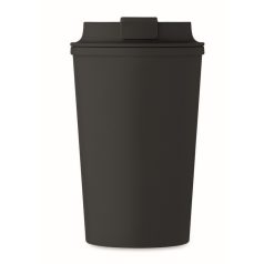   Cana de voiaj 350 ml, 2410E23808, Everestus, ø8.5 x 14 cm, Plastic, Negru