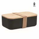 Caserola pranz, 1000 ml, 2410E21908, Everestus, 19 x 12 x 6.5 cm, Plastic, Negru