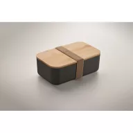   Caserola pranz, 1000 ml, 2410E21908, Everestus, 19 x 12 x 6.5 cm, Plastic, Negru