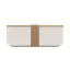Caserola pranz, 1000 ml, 2410E21906, Everestus, 19 x 12 x 6.5 cm, Plastic, Alb