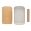 Caserola pranz, 1000 ml, 2410E21906, Everestus, 19 x 12 x 6.5 cm, Plastic, Alb