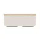Caserola pranz, 1000 ml, 2410E21906, Everestus, 19 x 12 x 6.5 cm, Plastic, Alb