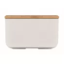 Caserola pranz, 1000 ml, 2410E21906, Everestus, 19 x 12 x 6.5 cm, Plastic, Alb