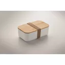 Caserola pranz, 1000 ml, 2410E21906, Everestus, 19 x 12 x 6.5 cm, Plastic, Alb