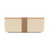   Caserola pranz, 1000 ml, 2410E21907, Everestus, 19 x 12 x 6.5 cm, Plastic, Bej