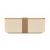 Caserola pranz, 1000 ml, 2410E21907, Everestus, 19 x 12 x 6.5 cm, Plastic, Bej