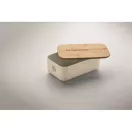 Caserola pranz, 1000 ml, 2410E21907, Everestus, 19 x 12 x 6.5 cm, Plastic, Bej