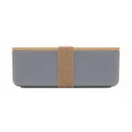   Caserola pranz, 1000 ml, 2410E21909, Everestus, 19 x 12 x 6.5 cm, Plastic, Albastru petrol
