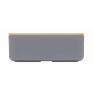   Caserola pranz, 1000 ml, 2410E21909, Everestus, 19 x 12 x 6.5 cm, Plastic, Albastru petrol