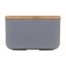 Caserola pranz, 1000 ml, 2410E21909, Everestus, 19 x 12 x 6.5 cm, Plastic, Albastru petrol
