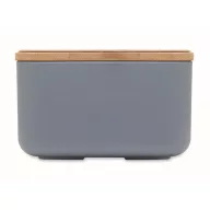   Caserola pranz, 1000 ml, 2410E21909, Everestus, 19 x 12 x 6.5 cm, Plastic, Albastru petrol