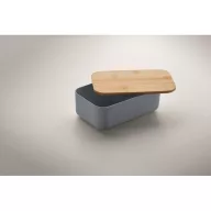   Caserola pranz, 1000 ml, 2410E21909, Everestus, 19 x 12 x 6.5 cm, Plastic, Albastru petrol