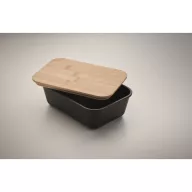   Set caserola si sticla termos, 900 ml, 2410E21924, Everestus, 22 x 23 x 7 cm, Otel, Negru