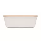 Set caserola si sticla termos, 900 ml, 2410E21923, Everestus, 22 x 23 x 7 cm, Otel, Alb