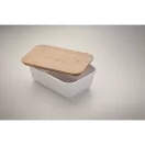 Set caserola si sticla termos, 900 ml, 2410E21923, Everestus, 22 x 23 x 7 cm, Otel, Alb