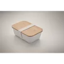 Set caserola si sticla termos, 900 ml, 2410E21923, Everestus, 22 x 23 x 7 cm, Otel, Alb