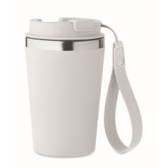   Cana de voiaj 350 ml, 2410E23796, Everestus, ø8.5 x 14 cm, Polipropilena, Alb