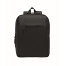 Rucsac laptop, 15 inch, 2410E22144, Everestus, 31 x 13 x 30 cm, rPET, Negru