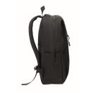 Rucsac laptop, 15 inch, 2410E22144, Everestus, 31 x 13 x 30 cm, rPET, Negru