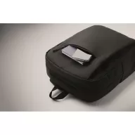   Rucsac laptop, 15 inch, 2410E22144, Everestus, 31 x 13 x 30 cm, rPET, Negru