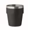 Pahar 250 ml, 2410E25286, Everestus, ø8 x 9 cm, Otel, Negru