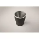 Pahar 250 ml, 2410E25286, Everestus, ø8 x 9 cm, Otel, Negru