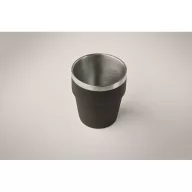 Pahar 250 ml, 2410E25286, Everestus, ø8 x 9 cm, Otel, Negru