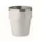 Pahar 250 ml, 2410E25283, Everestus, ø8 x 9 cm, Otel, Alb
