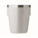 Pahar 250 ml, 2410E25283, Everestus, ø8 x 9 cm, Otel, Alb