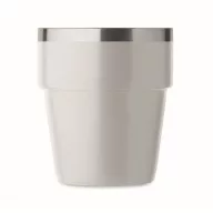 Pahar 250 ml, 2410E25283, Everestus, ø8 x 9 cm, Otel, Alb