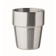   Pahar 250 ml, 2410E25285, Everestus, ø8 x 9 cm, Otel, Argintiu mat