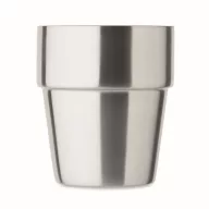   Pahar 250 ml, 2410E25285, Everestus, ø8 x 9 cm, Otel, Argintiu mat