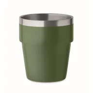   Pahar 250 ml, 2410E25287, Everestus, ø8 x 9 cm, Otel, Verde inchis