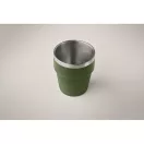 Pahar 250 ml, 2410E25287, Everestus, ø8 x 9 cm, Otel, Verde inchis