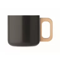   Cana 350 ml, 2410E25168, Everestus, ø8.5 x 8 cm, Otel, Negru
