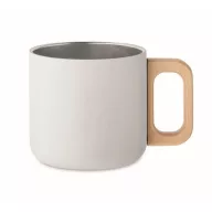 Cana 350 ml, 2410E25165, Everestus, ø8.5 x 8 cm, Otel, Alb