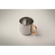   Cana 350 ml, 2410E25167, Everestus, ø8.5 x 8 cm, Otel, Argintiu mat