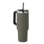 Sticla termos cu perete dublu, Everestus, 2610E19355, 1200 ml, 14x25 cm, Otel inoxidabil, Verde inchis